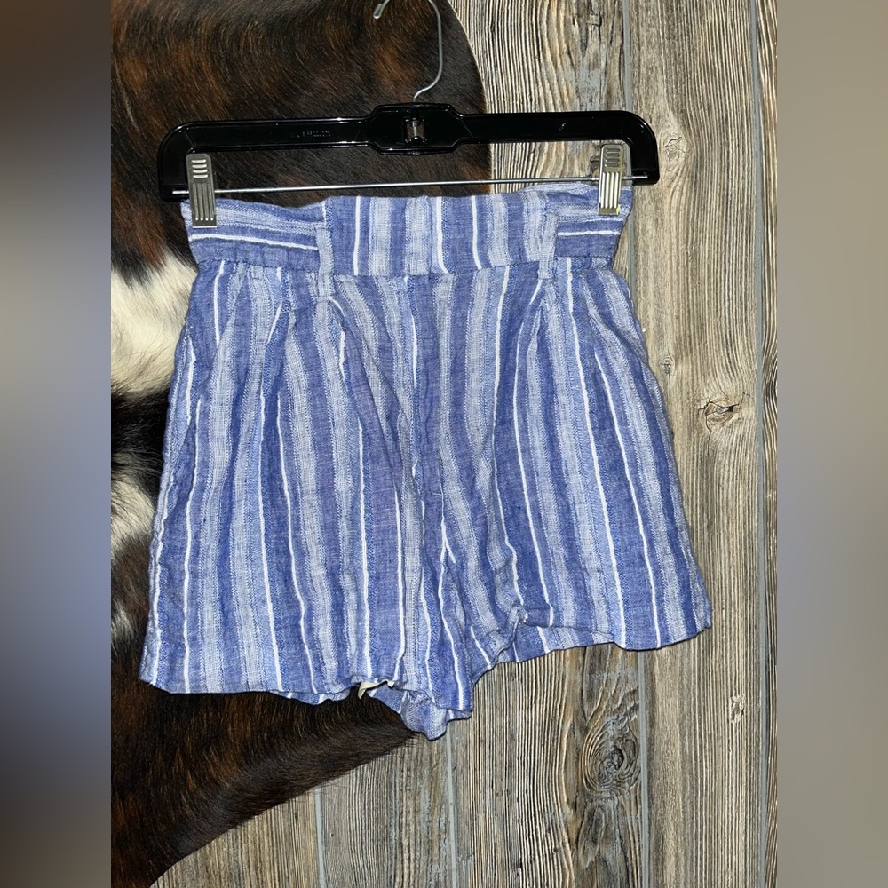 H&M size 0 linen shorts